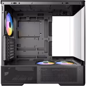 Antec C6 Curve ARGB Mid Tower Case - Black, 3 ARGB Fans - image 7