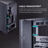 Antec C7 ARGB Gaming Case Black with Glass & Fans - image 34
