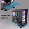 Antec C7 ARGB Gaming Case Black with Glass & Fans - image 37