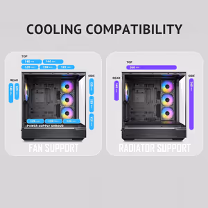 Antec C7 ARGB Gaming Case Black with Glass & Fans - image 40