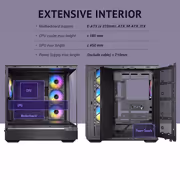 Antec C7 ARGB Gaming Case Black with Glass & Fans - image 41