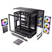 Antec C7 ARGB Gaming Case Black with Glass & Fans - image 7