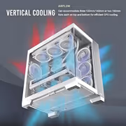 Antec C8 Aluminum White Full‑Tower E-ATX PC Case - 360mm Radiator - image 17
