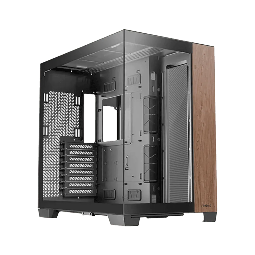 Antec C8 Wood, Fans not Included, Wooden Front Panel, Dual