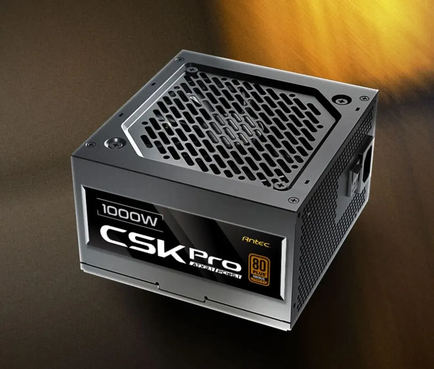 Antec CSK 1000 PRO 1000W semi-modular power supply unit front view