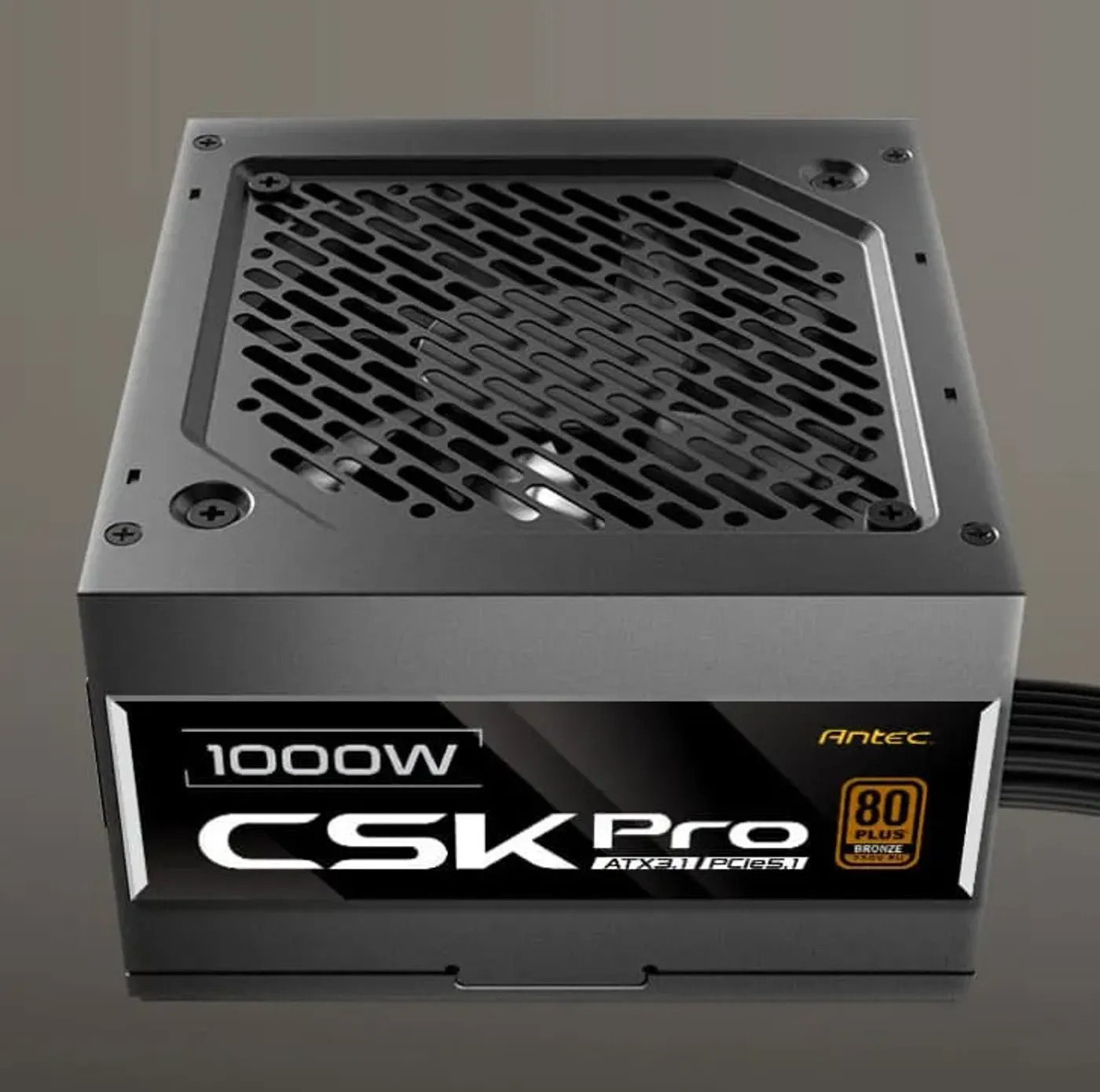 Close up of the power supply thermal manager system for cooling control
