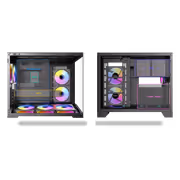 Antec CX M3 ARGB Mini Tower Case - Black, 6 ARGB Fans - image 3