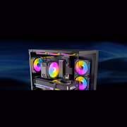 Antec CX M3 ARGB Mini Tower Case - Black, 6 ARGB Fans - image 10