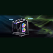 Antec CX Mirror Mid Tower Case - Black | 7 ARGB Fans - image 8