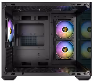 Antec CX600M RGB Gaming Case — Micro-ATX/ITX, 270° View - image 4