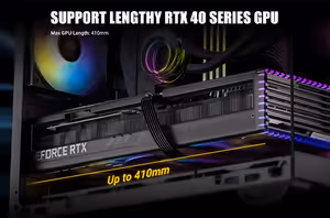 Antec CX600M RGB Gaming Case — Micro-ATX/ITX, 270° View - image 6