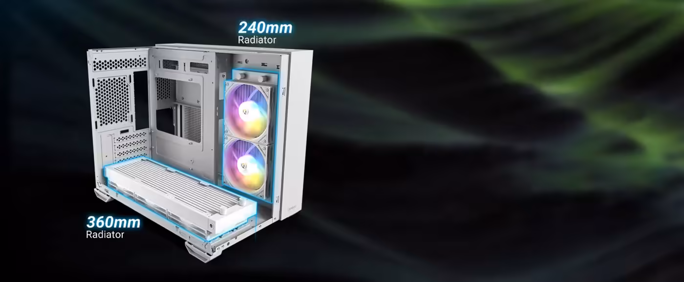 Water Cooling Support for Antec CX600M Trio - Desktop View