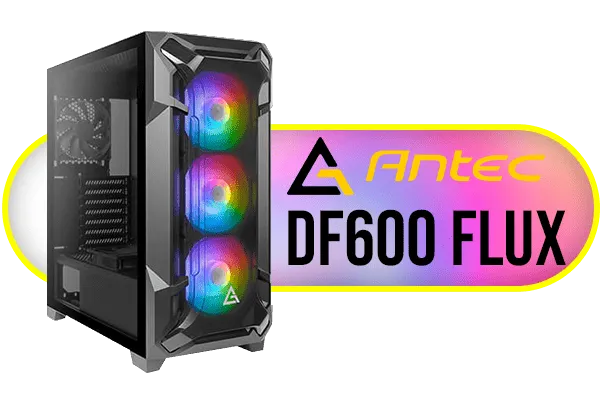 Antec DF600 FLUX Windowed Mid-Tower Gaming Case