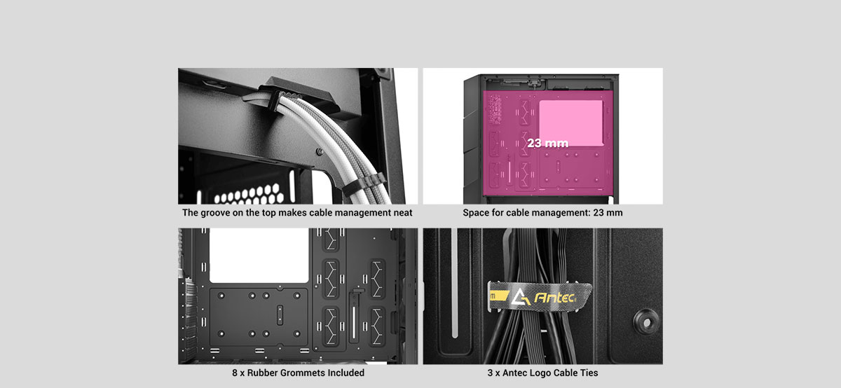 Antec DP503 - Easy Assembly - Desktop View