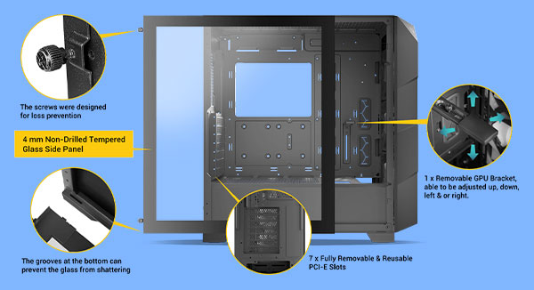 Antec DP503 Textured Finish - Mobile View