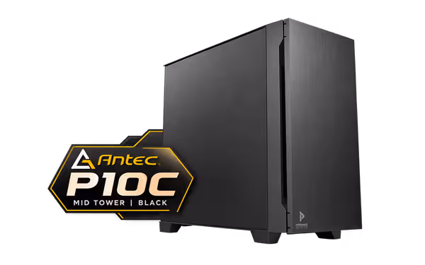 Antec P10C Mid Tower Computer Case with 4 Silent Fans - Black - image 1 Antec P10C Mid Tower Computer Case with 4 Silent Fans - Black - image 1