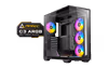 Antec C3 ARGB Mid-Tower ATX Case — 360mm Radiator, Type-C - image 1