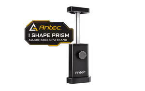 Antec I Shape Prism Adjustable GPU Stand - Black - Image 1