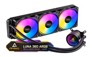 Antec Luna 360 ARGB Black Liquid Cooler – 360mm, Infinity Pump - image 1