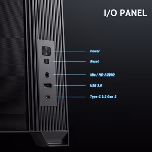 Antec Flux M Micro-ATX Case - Black | 6 PWM Fans - image 15