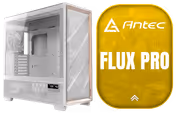 Antec Flux Pro White Full-Tower E-ATX PC Case - High Airflow, 6 PWM Fans - image 1