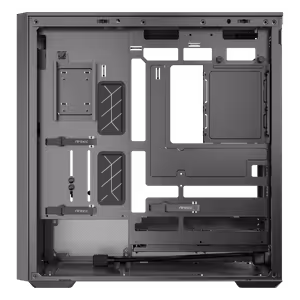 Antec Flux Rear Mid Tower Case - Black | 5 PWM Fans - image 3