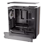 Antec Flux Rear Mid Tower Case - Black | 5 PWM Fans - image 6