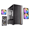 Antec Flux Rear Mid Tower Case - Black | 5 PWM Fans - image 7