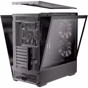 Antec Flux Rear Mid Tower Case - Black | 5 PWM Fans - image 11