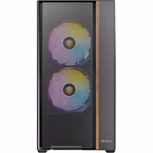 Antec Flux Rear Mid Tower Case - Black | 5 PWM Fans - image 12