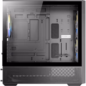 Antec Flux Rear Mid Tower Case - Black | 5 PWM Fans - image 13