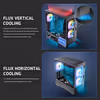 Antec Flux Rear Mid Tower Case - Black | 5 PWM Fans - image 19