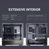 Antec Flux Rear Mid Tower Case - Black | 5 PWM Fans - image 32