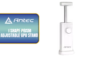 Antec I Shape Prism Adjustable GPU Stand — White, RTX 40 Support - image 1