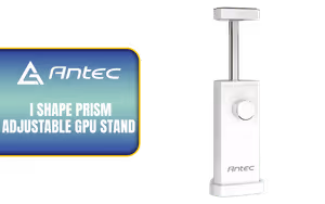 Antec I Shape Prism Adjustable GPU Stand White - Image 1