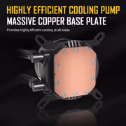 Antec Luna 360 ARGB Black Liquid Cooler – 360mm, Infinity Pump - image 12