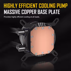 Antec Luna 360 ARGB Black Liquid Cooler – 360mm, Infinity Pump - image 12
