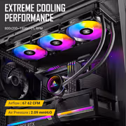 Antec Luna 360 ARGB Black Liquid Cooler – 360mm, Infinity Pump - image 15