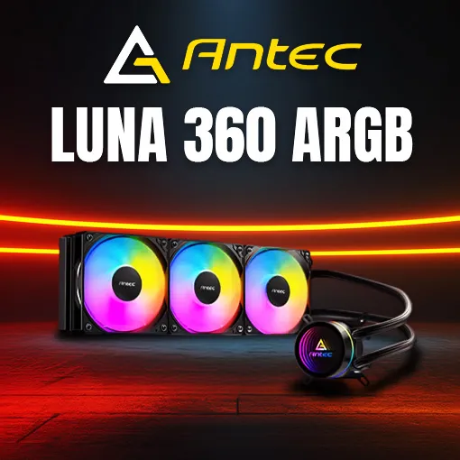 Antec Luna 360 Black ARGB Liquid Cooler