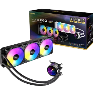 Antec Luna 360 ARGB Black Liquid Cooler – 360mm, Infinity Pump - image 6