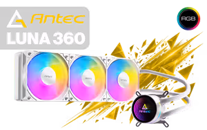 antec-luna-360-argb-liquid-cooler-white - Image 1