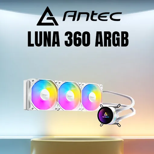 Antec Luna 360 White ARGB Liquid Cooler
