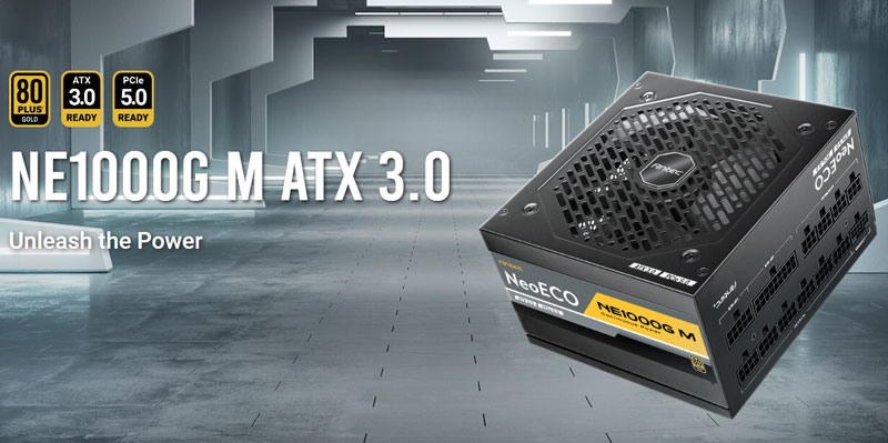 ANTEC NE1000G M 1000W ATX3.0 Full Modular PSU | Evetech