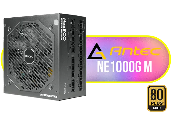 Antec NeoECO NE1000G M Power Supply - Black