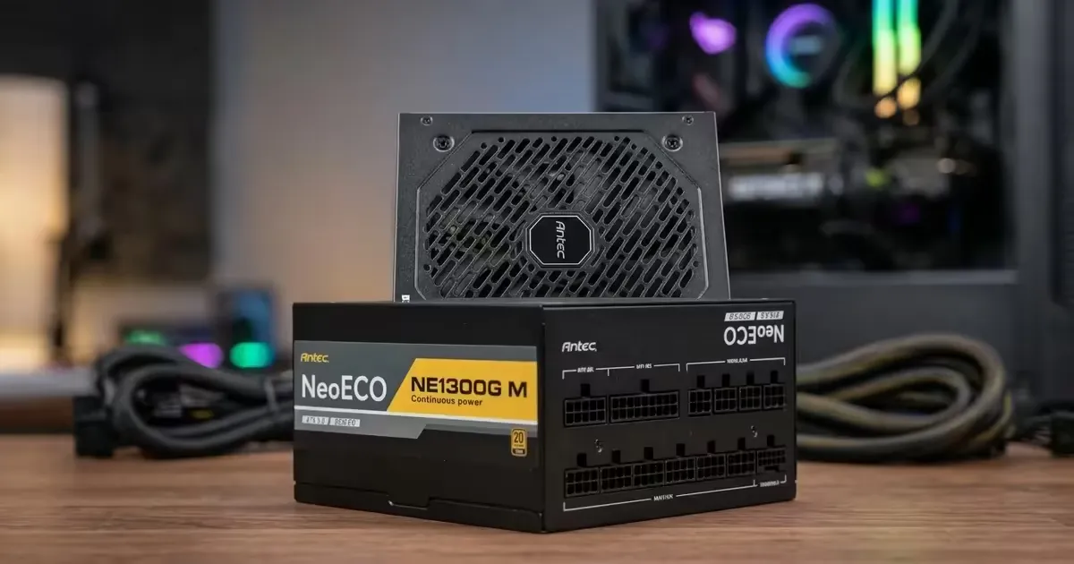 ANTEC NE1300G M 1300W ATX3.0 PSU 80+ Gold | Evetech