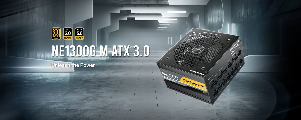 Antec NeoECO NE1300G M 1300W fully modular power supply in black