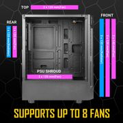 Antec NX260 Mid Tower Gaming Case - Best Deal - South Africa - image 16