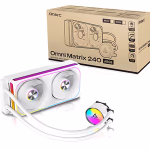 Antec Omni Matrix 240 ARGB Liquid Cooler - White - image 10