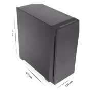 Antec P10C Mid Tower Computer Case with 4 Silent Fans - Black - image 16