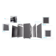 Antec P10C Mid Tower Computer Case with 4 Silent Fans - Black - image 18